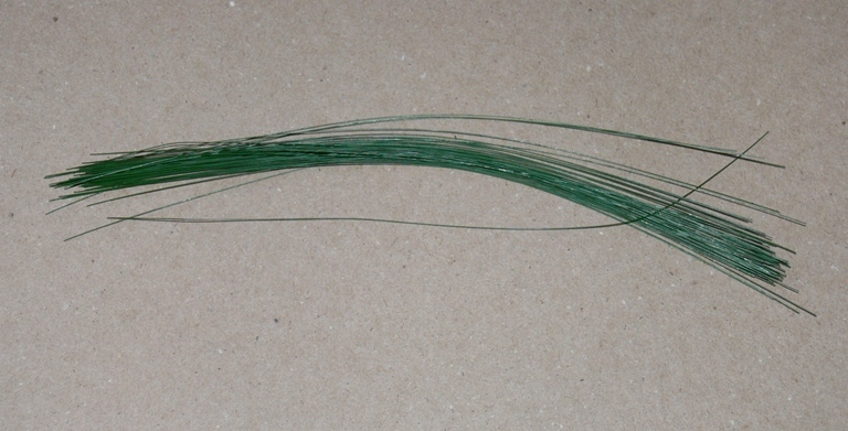 проволока флористическая 0,6мм Зеленая