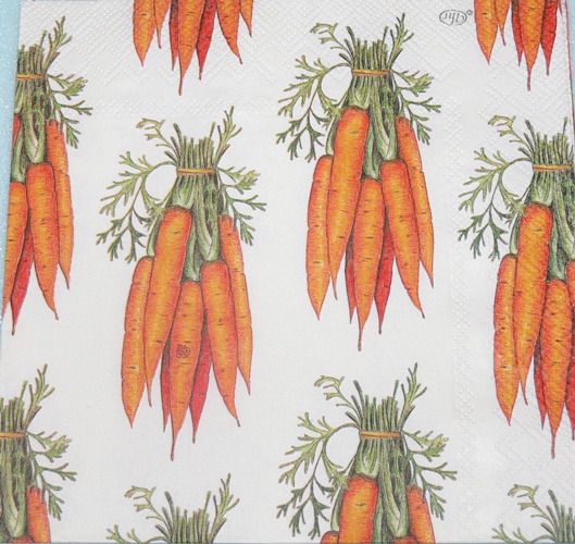 539 салфетка пучки моркови