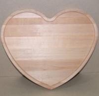 Разнос Сердце(рамка), ольха,деревянные заготовки
